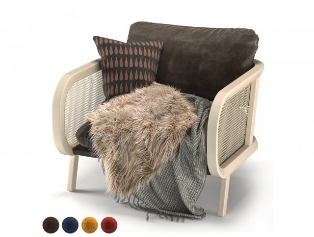buzzicane 1seat Model 3D .c4d .max .obj .3ds .fbx .stl .blend 