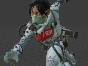 wraith карантин 722 3D Модель