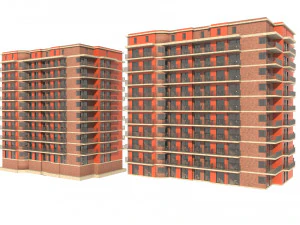 житловий будинок 3D Модель