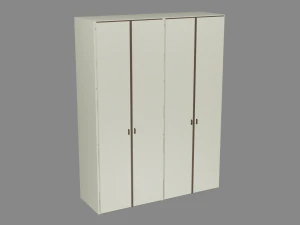 guarda roupas 3D Model