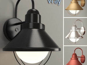 kichler wall light 3D Model