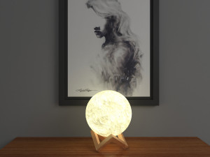 moonlight free low-poly 3D Model