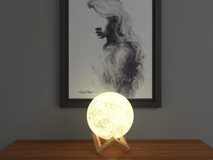 moonlight free low-poly 3D Model