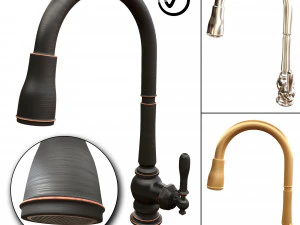 Badezimmerhahn 3D Modell