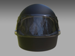 motorcycle helmet 3D 模型