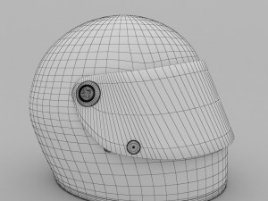 motorcycle helmet 3D 模型