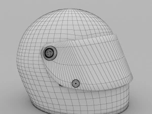 motorcycle helmet 3D Model
