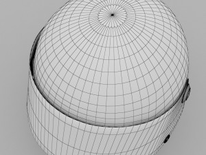 motorcycle helmet 3D 模型