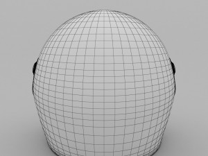 motorcycle helmet 3D 模型