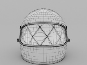motorcycle helmet 3D 模型