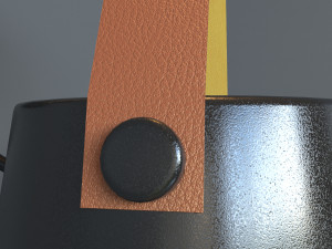 wooden wall lamp 3D Model