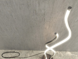 modern floor lamp 3D Модель