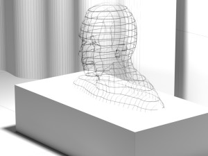 sculpture metallic 3D Model