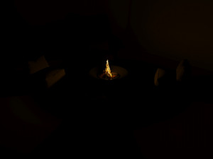 campfire ottomans 3D Модель