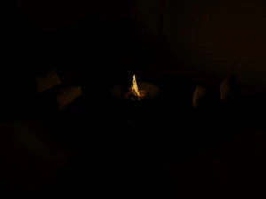 campfire ottomans 3D Model