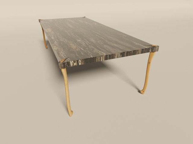 viking table Model 3D .c4d .max .obj .3ds .fbx .stl .blend 