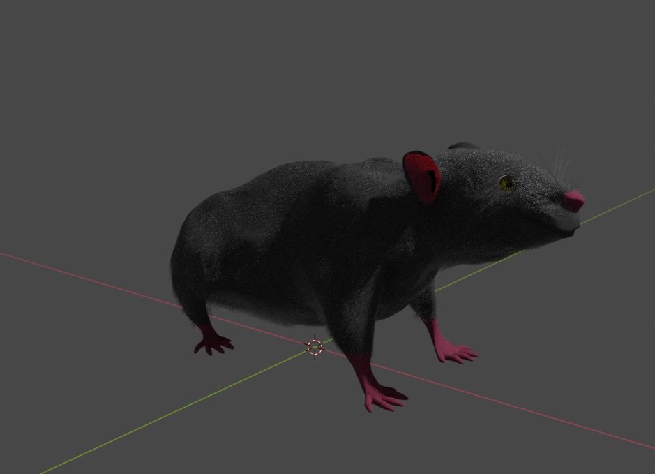 3D Моделі. rat 3D Модель. 