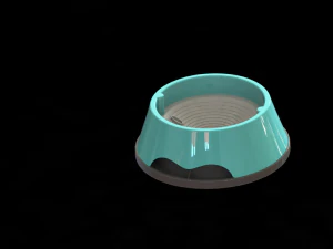 애완동물 그릇 3D 프린트 모델