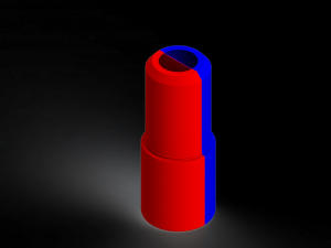 flip bollte 3D प्रिंट मॉडल