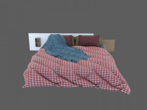 bed 3D Модель