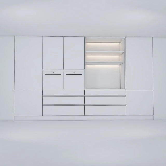 kuchnia 02 Model 3D .c4d .max .obj .3ds .fbx .stl .blend 