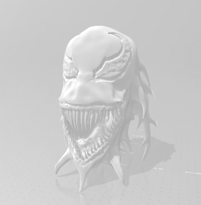 venom 3D Baskı Modeli .c4d .max .obj .3ds .fbx .stl .blend 
