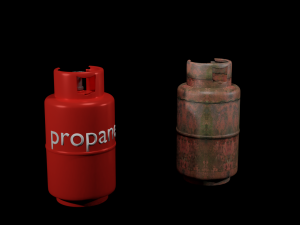 gas bottle 3D Model