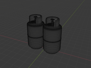 gas bottle 3D Model
