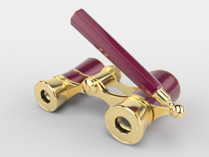 opera binoculars 3D 模型