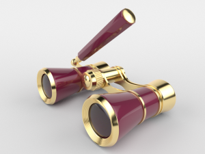 opera binoculars 3D 模型