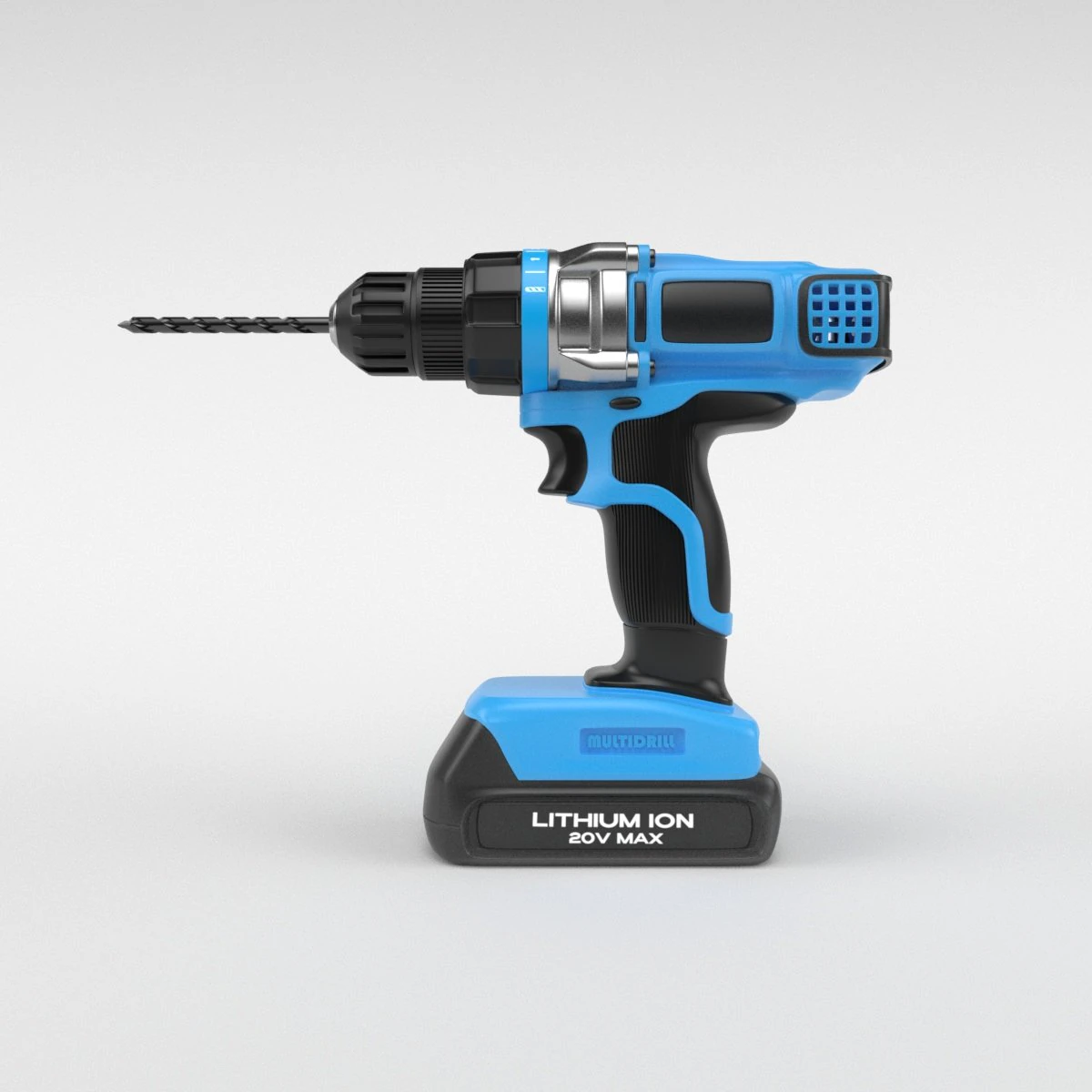 multidrill 3D Model .c4d .max .obj .3ds .fbx .stl .blend 