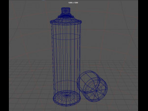 spray 3D 모델