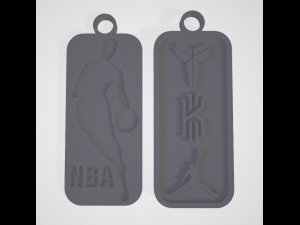 nba plate 3D Print Model