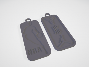 nba plate 3D printmodel