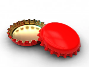 iron bottle cap 3D Print Model