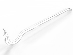 crowbar 3D Print Model