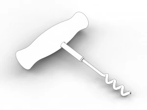 corkscrew 3D Print Model