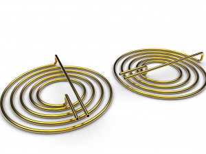 spiral pipe coil 3Dプリントモデル