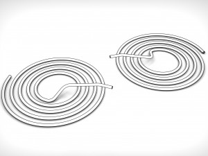 spiral pipe coil 3D Print Model