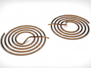 spiral pipe coil 3D Print Model