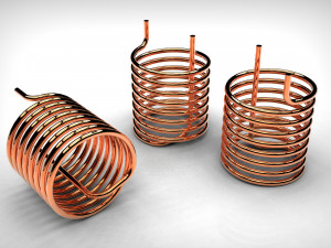 helical pipe coil 3D Print Model