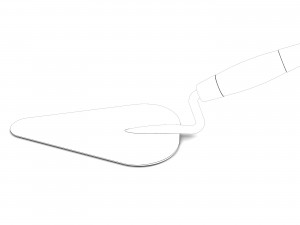 trowel 3D 프린트 모델