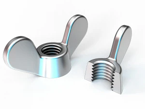 dado ad alette Modello di stampa 3D