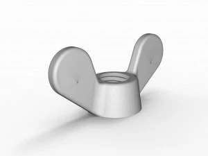 wing nut 3D Print Model