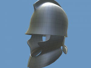 thracian greek helmet Model 3D
