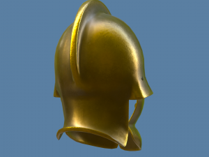 thracian greek helmet Model 3D