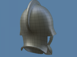 thracian greek helmet Model 3D
