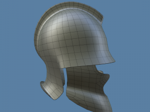 thracian greek helmet Model 3D