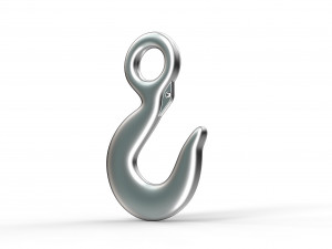 Crane hook 3D Print Model