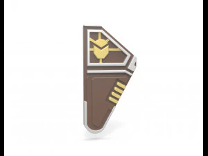 Star Lord Communicator Badge 3D Print Model
